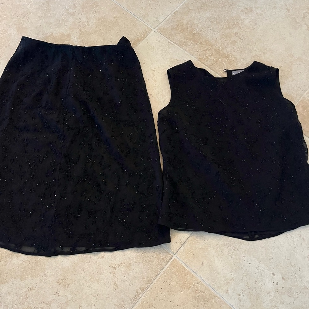 Kate Hill 2 piece top & Skirt